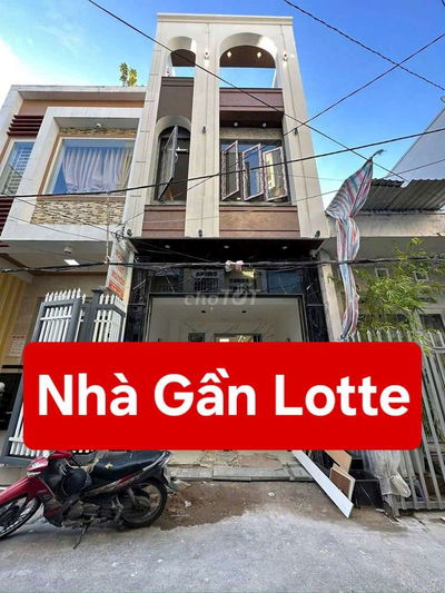 NHÀ 2 LẦU CAO CẤP - HẺM 6M - GẦN SIÊU THỊ LOTTE