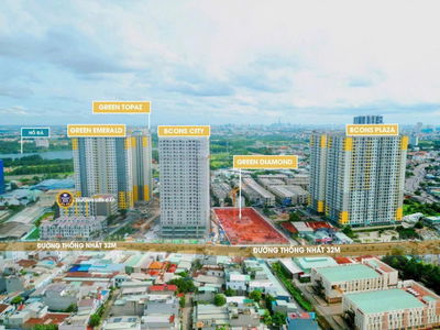 Căn hộ liền kề Metro Bến Thành Suối Tiên. Giá chỉ 2.4 tỷ/ căn 2PN2WC. TT 24 triệu/tháng hoặc góp 0%