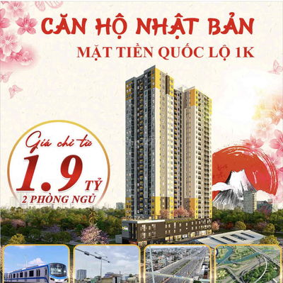 CĂN HỘ CHUNG CƯ BCONS - MẶT TIỀN QL1K