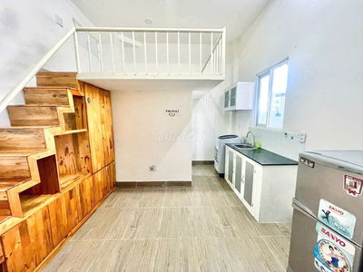 CHO THUÊ DUPLEX FULL NỘI THẤT CÓ THANG MÁY BẢO VỆ 24/24 ĐỐI DIỆN ETOWN