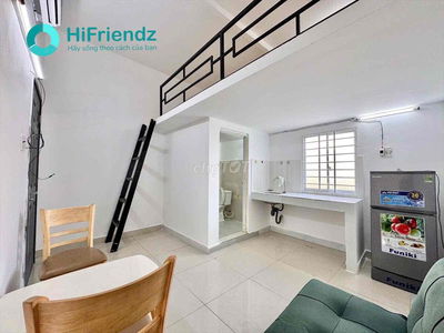 Phòng gác siêu rộng, ở 4 bạn, sát ĐH Quận 5, Quận 7, giờ giấc tự do