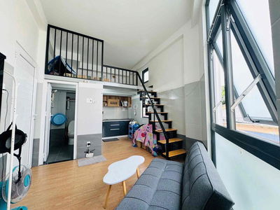 CHO THUÊ PHÒNG CÓ GÁC GẦN CHỢ HẠNH THÔNG TÂY FULL NT - Ở 4NG VÔ TƯ