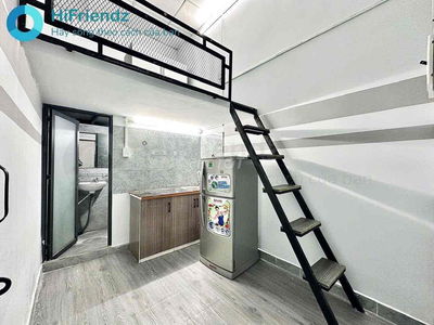 PHÒNG TRỌ SINH VIÊN GIÁ HSSV CÓ MÁY LẠNH - GÁC CAO 2M KHÔNG ĐỤNG ĐẦU