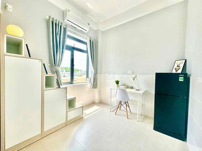 CHO THUÊ PHÒNG CÓ GÁC MỚI XÂY CỬA SỔ TRỜI ĐÓN GIÓ FULL NỘI THẤT