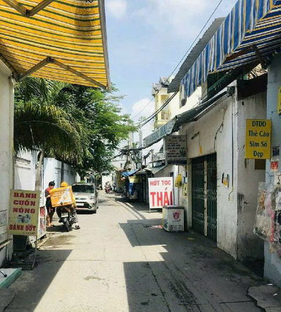 Nhà 2 tầng mặt hẻm xe hơi thông 128 HTP Quận 7. 5*21 hơn 8 tỷ.