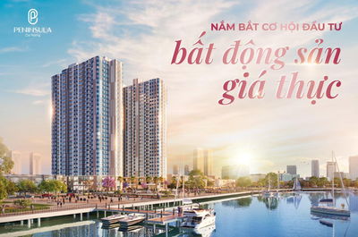 Shophouse khối đế của dự án Peninsula Đà Nẵng
