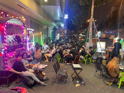 Cho thuê mb buổi tối đặt xe bán đồ ăn vặt khu cityland, Gò Vấp