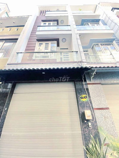 NHÀ ĐẸP 4 TẦNG - HXH - DÂN TRÍ CAO PHÂN LÔ, SÁT MẶT TIỀN TRƯỜNG CHINH