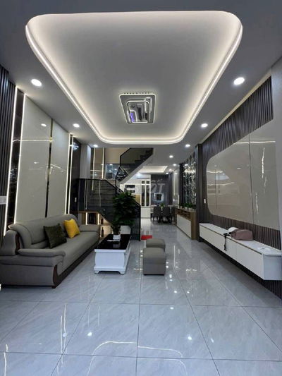 Bán nhà HXH thông mới đẹp full nội thất 48m2 ngay CV Làng Hoa