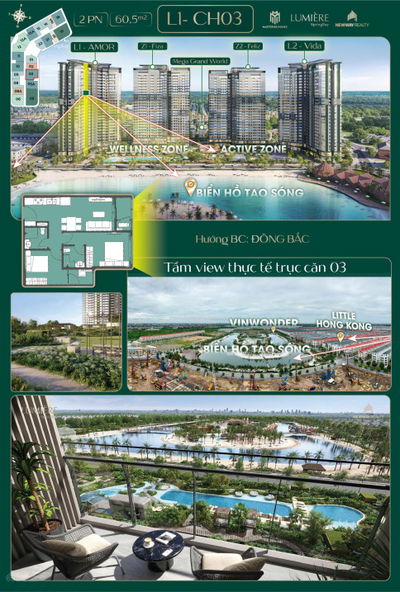 QUỸ CĂN 1N, 1N+, 2N,2N+, 3N kính cong view bể bơi, hồ tạo sóng 18ha, CK cực khủng T9. LH 0394 713 ***