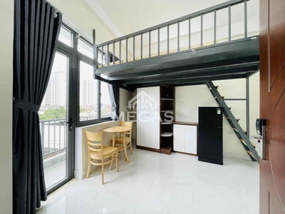 Duplex ban công full nội thất ngay BKU,UEH,CV Lê Thị Riêng cho nui pet