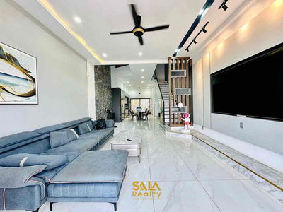 💥Nhà 3 tầng 1 tum mới đẹp, nội thất Luxury trong KĐT Ân Phú