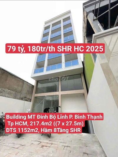 Building Mặt Tiền Đinh Bộ Lĩnh, P14, Bình Thạnh P. Bình Thạnh Tp HCM