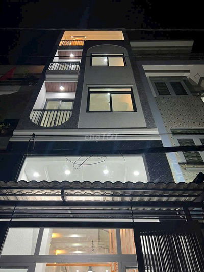 Nhà mới 100%_ 60m2 đúc 1 lửng 3 lầu ở đường Lê Văn Quới, Bình Tân