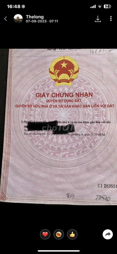 Chính chủ bán đất nền LKP-A1-07 giá tốt tại KDC Daresco 3, Đức Hoà