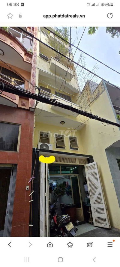 Bán nhà hẻm 3m Nguyễn Tri Phương, P8, Q10.