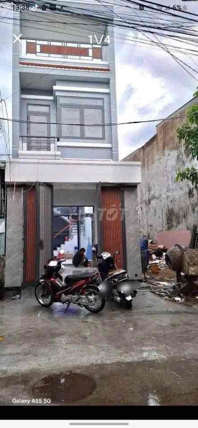 bán nhà mới tinh sát đường Trần Hưng Đạo , phường đông hoà