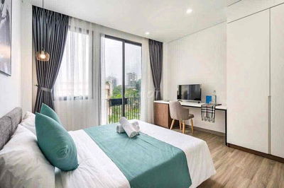 🏡 Studio 40m2 bancong đóng nắng 1PN, đường Nguyễn Huy Tưởng , Full NT