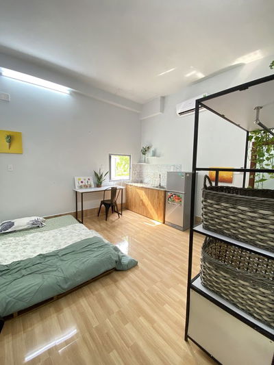 Cho thuê phòng trọ 27m2 đầy đủ nội thất gần Đại Học Mở quận Phú Nhuận
