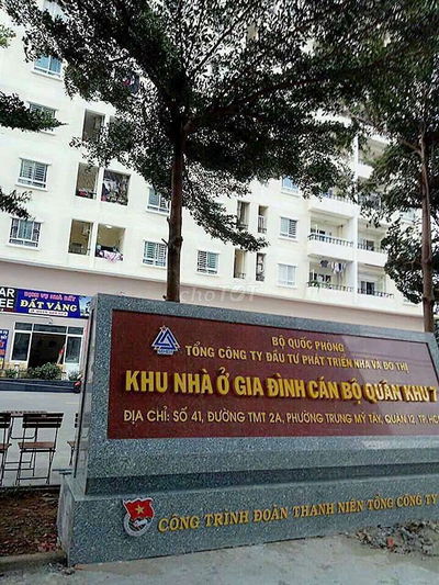 Cho thuê chung cư Quân khu 7