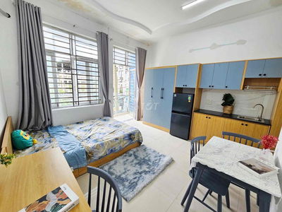 TRỐNG SẴN STUDIO BAN CÔNG NEW 100% NGAY HỌC VIỆN CÁN BỘ - ĐH UEF, …