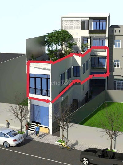 Nhà Vp và MBKD Mt LÊ VĂN SỸ góc có hầm, hẻm hông, có cửa kiếng c.chủ