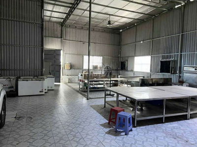 Cho thuê xưởng Dĩ An 400m đường cont điện 3fa sản xuất