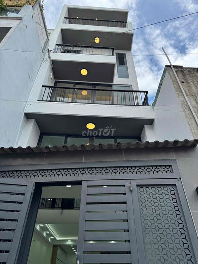 Nhà mới 4x10m 1 trệt lửng 2 lầu st hẻm Tân Kỳ Tân Quý - Tân Phú.