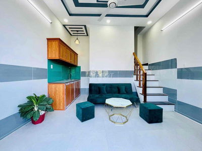 Nhà mới xây ngang 4 dài 7 . 720tr ngay cầu vượt Tân Thới Hiệp Q12