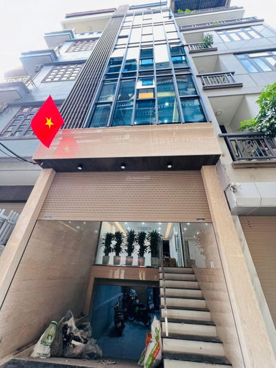 TOÀ NHÀ VĂN PHÒNG NGUYỄN KHANG 75M2 x 9 TẦNG x 4,5M MẶT TIỀN x 35 TỶ - 1 HẦM - NGÕ Ô TÔ