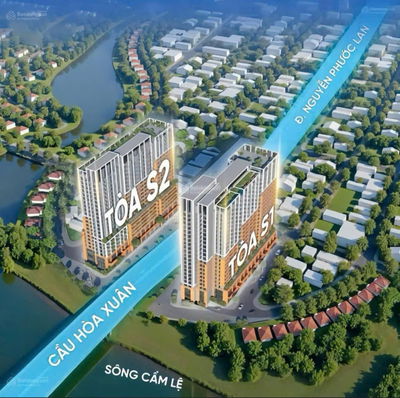 SPANA CĂN HỘ VIEW SÔNG PHÁO HOA CAO CẤP HOÀ XUÂN - CHỈ TỪ 60Triệu/m2- CHIẾT KHẤU KHỦNG 18% SUNGROUP