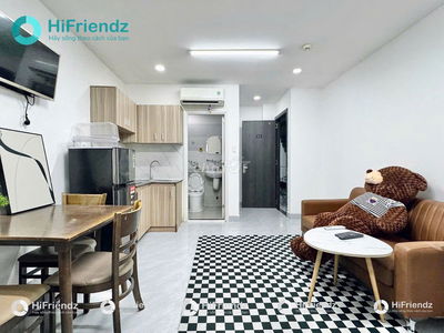 Chính chủ cho thuê Studio 1PN tách bếp phòng,1 khách Full nội thất mới