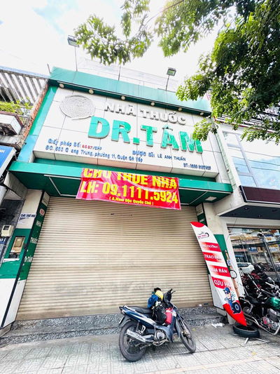 Cho thue 7x25 , 5 tầng Mặt Tiền Quang Trung gần Ngay Ngã 4 Thống Nhất