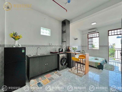 Căn Hộ Ban Công Máy Giặt Riêng Bình Thạnh Gần Chợ Bà Chiểu Cầu Bông Q1