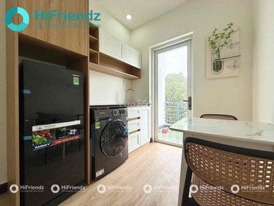 CĂN HỘ 1PN TÁCH BẾP SANG TRỌNG, ĐẦY ĐỦ NỘI THẤT NGAY CÔNG VIÊN LÀNG HO