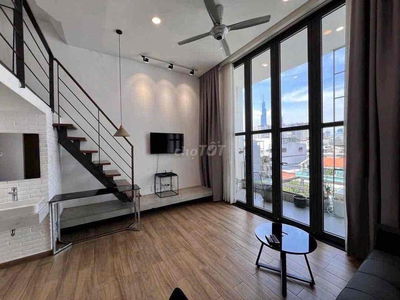 DUPLEX BAN CÔNG FULL NỘI THẤT NGAY CÔNG VIÊN LÀNG HOA