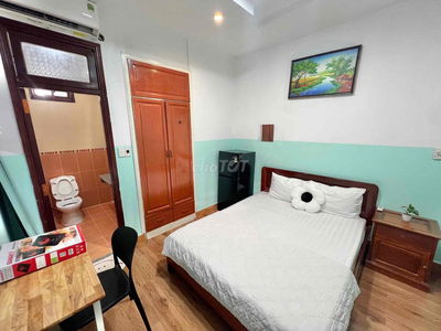 Cho thuê Căn Hộ Dịch Vụ full nội thất ngay đường 5 mới gần bv Ito, gần
