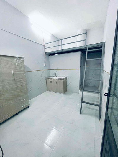 phòng trọ 3tr5 gác Máy Lạnh Tủ Lạnh khu giặc Quận Bình Thạnh