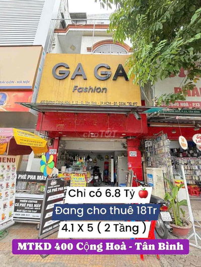 - SIÊU HOT- MTKD CỘNG HOÀ 4,1x4,3M GIÁ CHỈ 6 tỷ