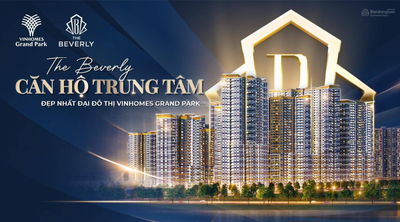 Độc Quyền Căn 2PN The Beverly, 80m², giá từ 4,6 tỷ, View sông & công viên,