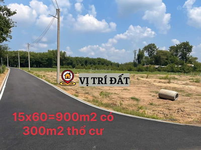 Lớn tuổi, ko chào ảo Chỉ cần 555triệu/300m2 tại nhánh 749B, Xã Minh Thạnh, Dầu Tiếng, Bình Dương