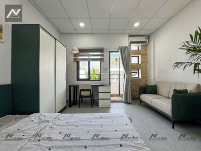 KHAI TRƯƠNG phòng full nội thất Hoàng Hoa Thám TB Không phí dịch vụ.