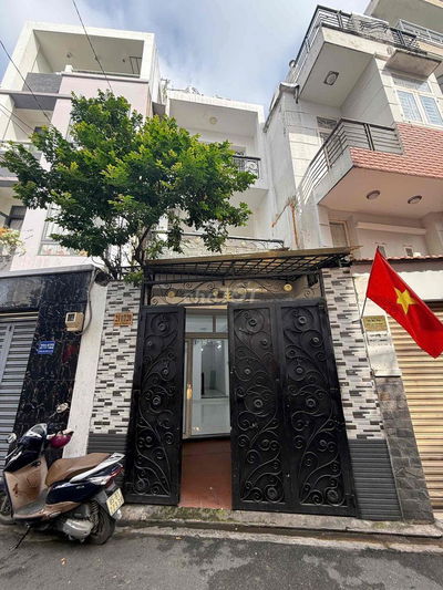 Nhà Mới Oto Đậu Trong Nhà - HXH Thông Chợ Cây Quéo 4Pn