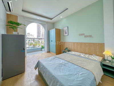 🌈Cho Thuê Căn Hộ Q3_Ban Công Lớn_Hẻm ô tô_Gần bờ kè Hoàng Sa Trường Sa