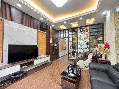 Nhà đẹp Minh Khai, gần oto, ngõ kinh doanh, thang máy, mới cứng,47m*6T