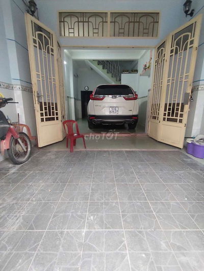 Cho thuê nhà hẻm xe tải gần chợ Bình trị đông 4*20m một trệt một lầu