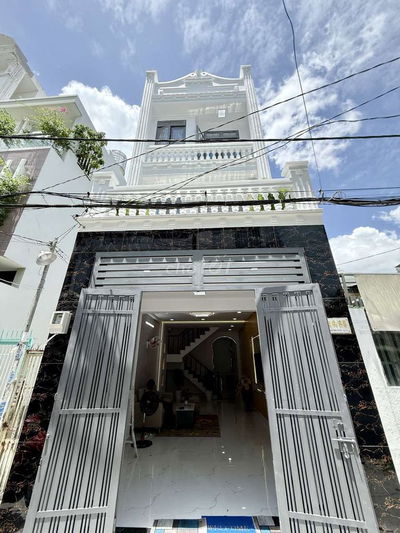 Nhỉnh 5 tỷ Nhà phố 4m x 14m. 3 tầng 1/ Đường Hiệp Thành 45