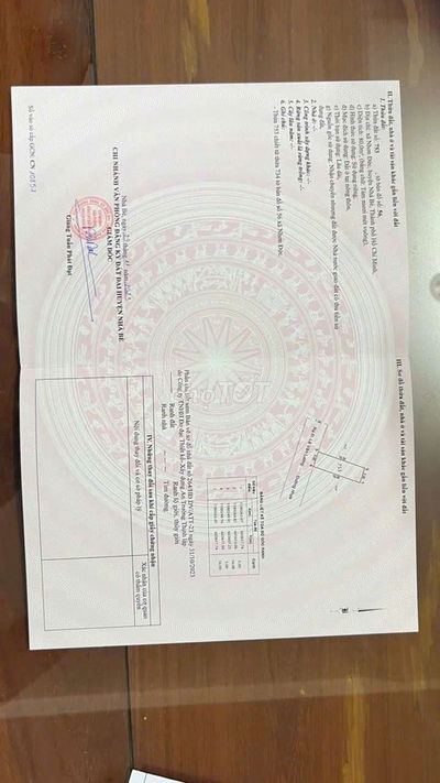 Ban đat so hong rieng. Ho tro vay 70%