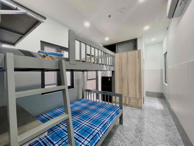 Căn hộ full nội thất tách bếp. giường tầng. gần IUH, VLU