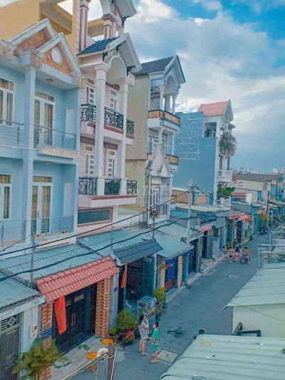 BÁN NHÀ 4 TẦNG ĐÚC HẺM XE HƠI TA13 QUẬN 12 GIÁ RẺ 5,9 TỶ DIỆN TÍCH 86M